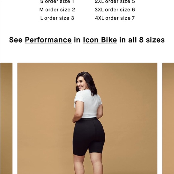 Good American Icon Bike shorts - Picture 2 of 7